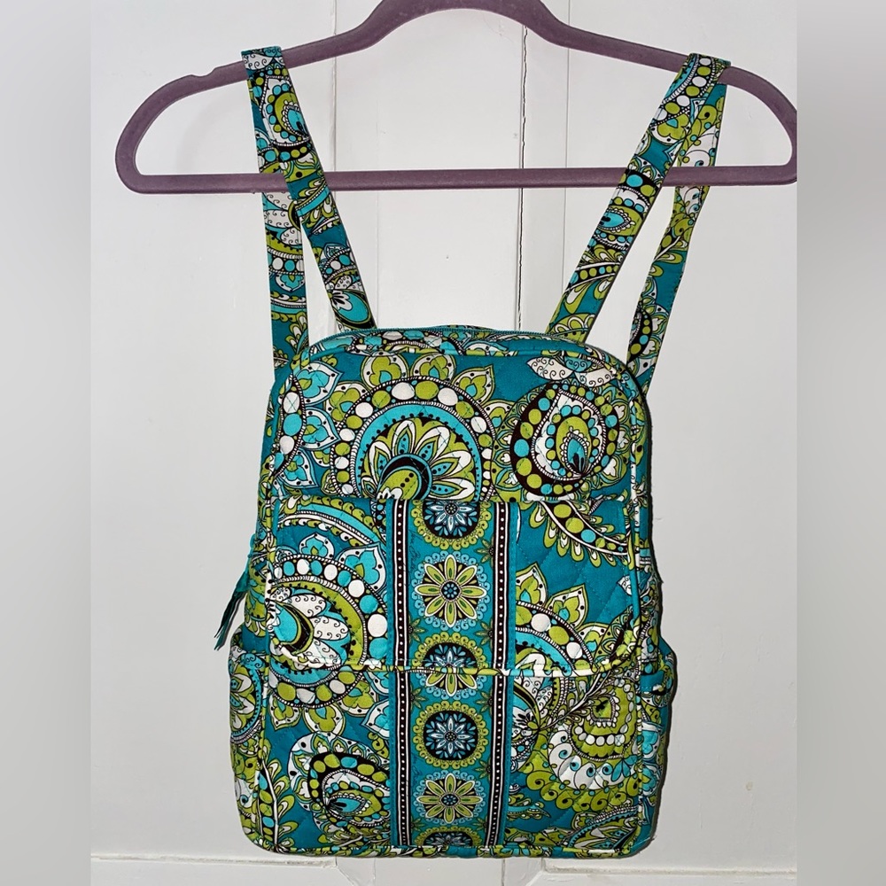 Vera Bradley Backpack Peacock Pattern (retired pattern)